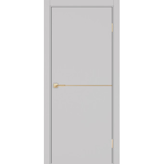 Дверь межкомнатная Optima Porte Неаполь 202 молдинг золото