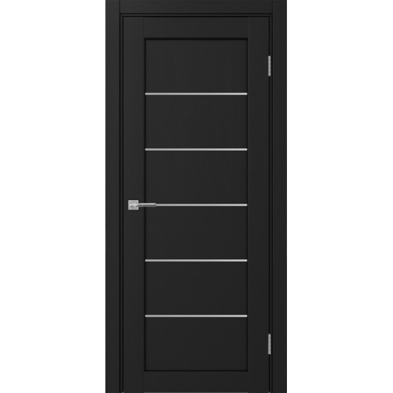 Дверь межкомнатная Optima Porte Парма 401АПП.1 молдинг хром-13