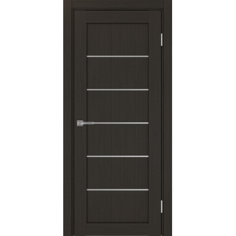 Дверь межкомнатная Optima Porte Парма 401АПП.1 молдинг хром
