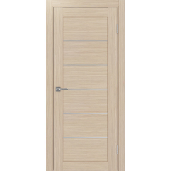 Дверь межкомнатная Optima Porte Парма 401АПП.1 молдинг хром-5