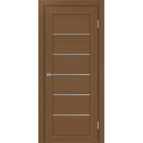 Дверь межкомнатная Optima Porte Парма 401АПП.1 молдинг хром-1