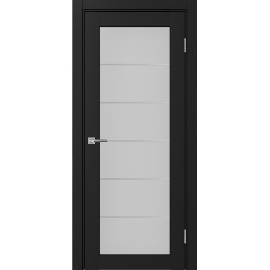 Дверь межкомнатная Optima Porte Парма 401АСС.2 молдинг хром-4