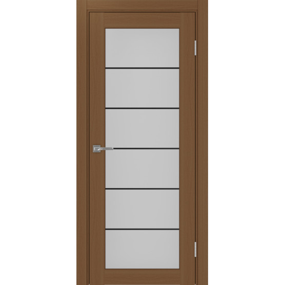 Дверь межкомнатная Optima Porte Парма 401АСС.2 молдинг черный-14