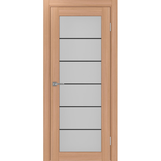 Дверь межкомнатная Optima Porte Парма 401АСС.2 молдинг черный-9