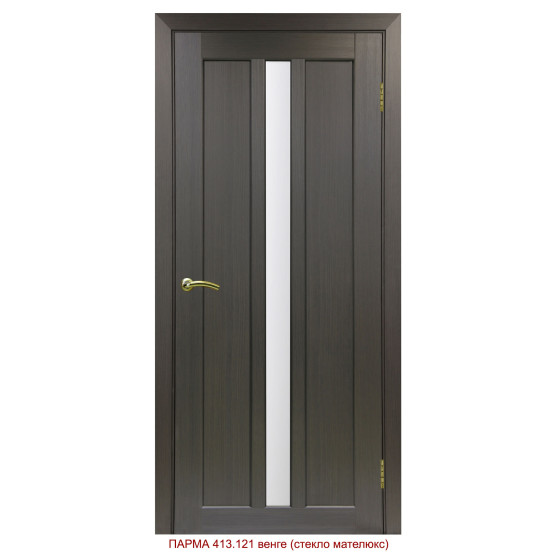 Дверь межкомнатная Optima Porte Парма 413.121 стекло Мателюкс-3