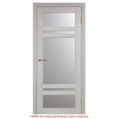 Дверь межкомнатная Optima Porte Парма 422.22222 стекло Мателюкс