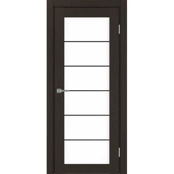Дверь межкомнатная Optima Porte Парма 401АCCSB.2 (Белое стекло)-4