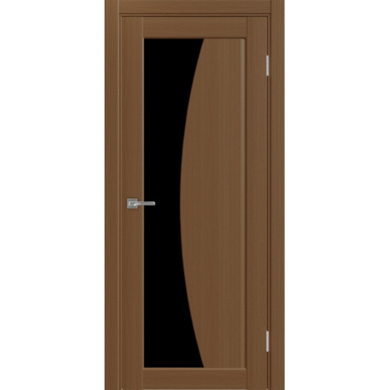 Дверь межкомнатная Optima Porte Сицилия 721.21 (Черное стекло)-5