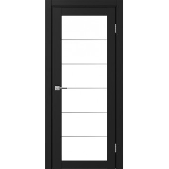Дверь межкомнатная Optima Porte Турин 501АСС.2 молдинг хром