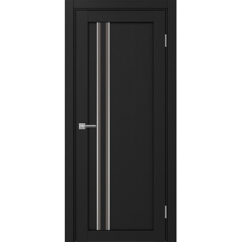 Дверь межкомнатная Optima Porte Турин 525АПС.121 молдинг хром