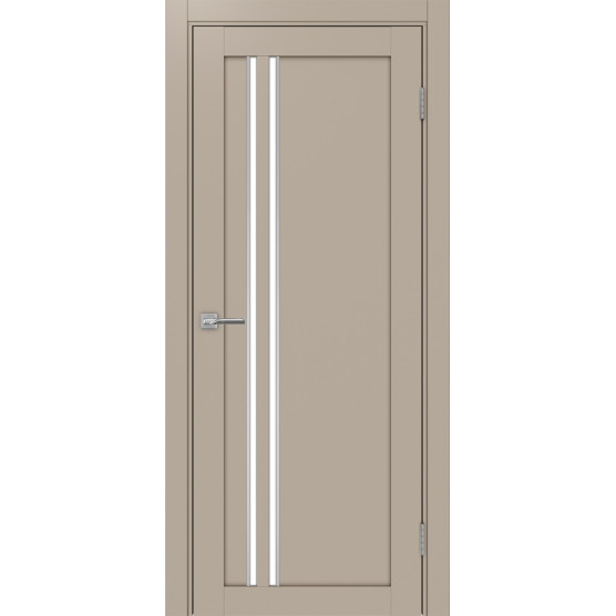 Дверь межкомнатная Optima Porte Турин 525АПС.121 молдинг хром-9
