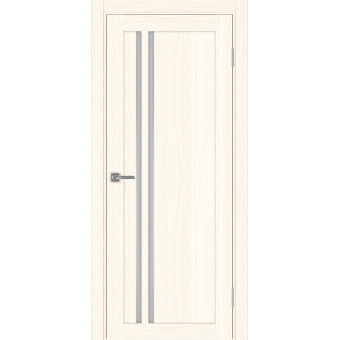 Дверь межкомнатная Optima Porte Турин 525АПС.121 молдинг хром