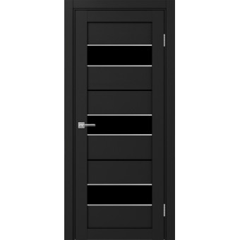 Дверь межкомнатная Optima Porte Турин 526АПС .122 молдинг хром