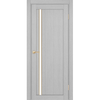 Дверь межкомнатная Optima Porte Турин 527АПС .121 молдинг золото