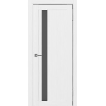 Дверь межкомнатная Optima Porte Турин 528АПС .121 молдинг черный