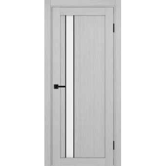Дверь межкомнатная Optima Porte Турин 528АПС .121 молдинг черный