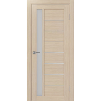 Дверь межкомнатная Optima Porte Турин 554АПП.21 молдинг хром